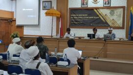 Suasana diseminasi naskah Babad Badeg di Ruang Dr. Ir. Soekarno, Fakultas Ilmu Budaya (FIB), Unud, 30 September 2022. 
