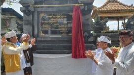 Peresmian kembalinya nama Desa Dapdap Putih, Minggu, 1 Januari 2023. 