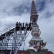 Bae tumpang sia (bersusun sembilan) yang akan menjadi 