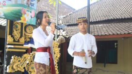 Sinalih tunggil wimbakara Bulan Bahasa Bali warsa 2026 ring SMA Paris, Klungkung. 